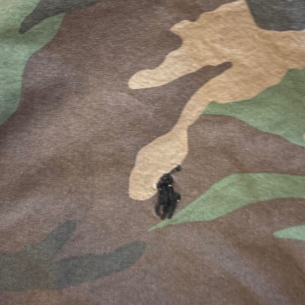 Polo by Ralph Lauren Green and Brown Camo Button-Down Shirt - Picture 4 of 5
